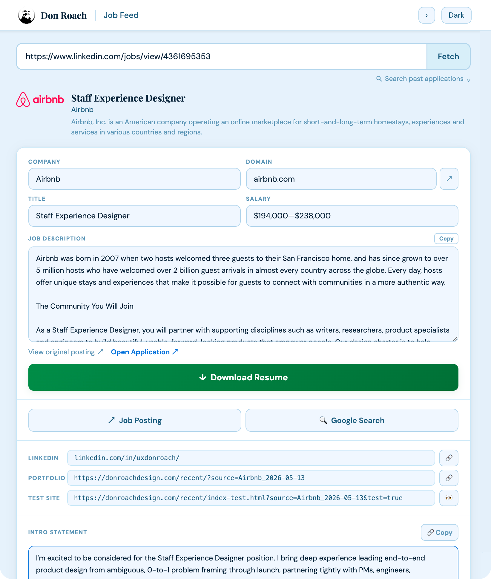 Companion app